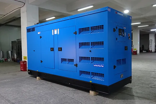250kW Silent Diesel Generator Exported to Africa