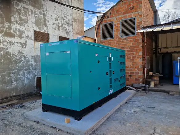 320kW Silent Diesel Generator Exported to Madagascar