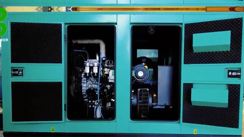 92kW Silent Type Perkins Diesel Generator