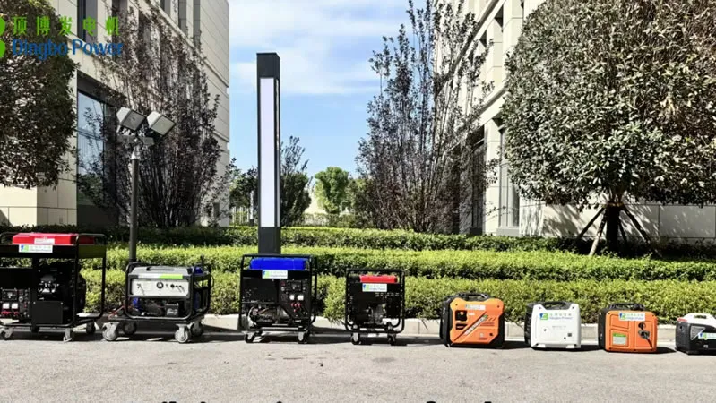 5kW Light Tower Gasoline Generator