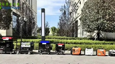 5kW Light Tower Gasoline Generator