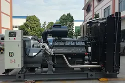 800kW SDEC engine series diesel generator sets exported to the Middle East
