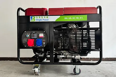 10kW-20kW Air-Cooled Open Frame Diesel Generators (2 Cylinder)