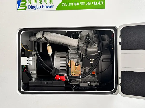 Air-Cooled Silent Diesel Generators (2 Cylinder)