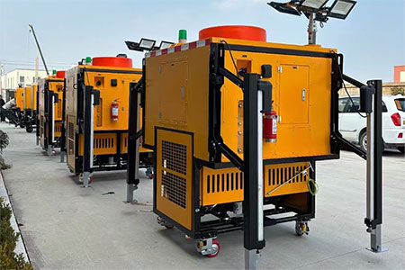 Auto Loading And Unloading Mobile Drainage Cabin