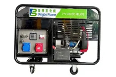 10kW-20kW Air-Cooled Open Frame Gasoline Generators (Twin Cylinder)